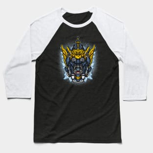 Barong Cyberpunk Hanya Mask artwork Baseball T-Shirt